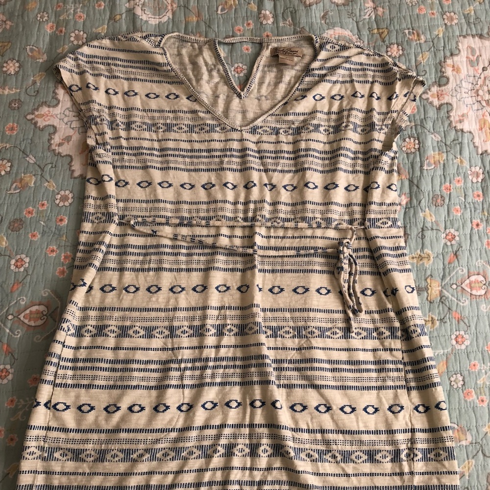 Lucky brand dress tribal print